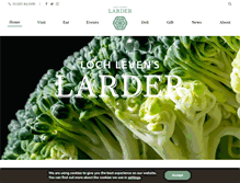 Tablet Screenshot of lochlevenslarder.com